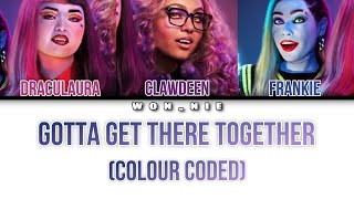 Gotta Get There Together By Monster High Movie 2 (Colour Coded)