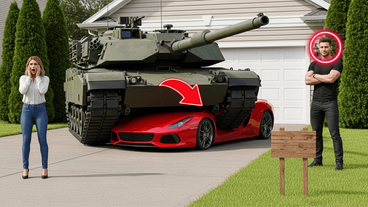 HOA Karen Blocked My Gate With Her Lambo — She Didn’t Expect What Was Parked Behind It