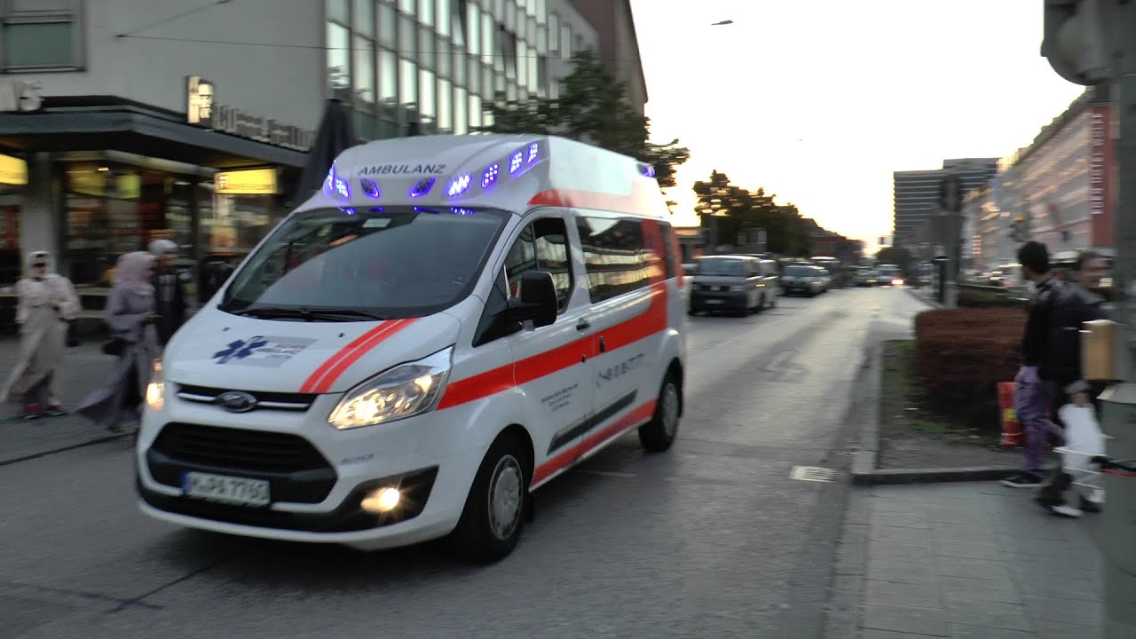 Futuristischer KTW Aicher Ambulanz München