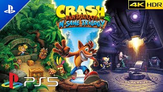 PS5 | Crash Bandicoot N. Sane Trilogy | Ultra High Graphics Gameplay [4K 60FPS HDR]