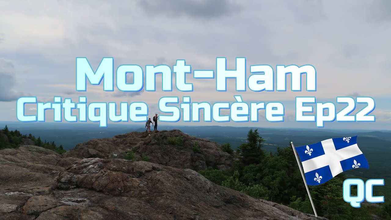 VUE SUR L'ESTRIE : Le Mont-Ham de ham-sud Québec 