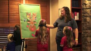 Night At The North Pole Games Pin The Nose On Rudolf