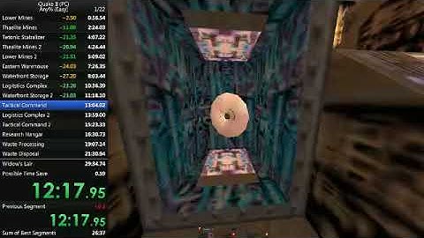 Quake II Ground Zero any% easy speedrun in 27:48.89