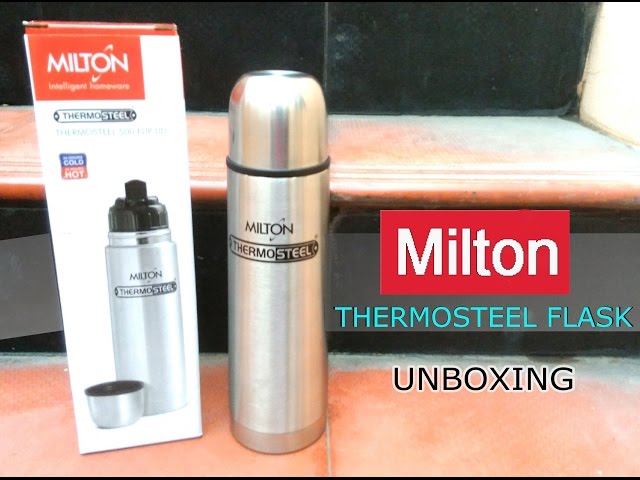 Milton Thermosteel 500ml flask unboxing and overview 