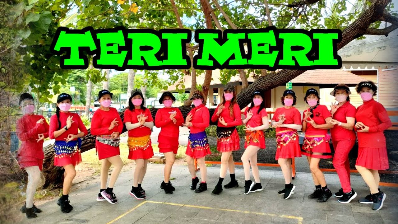 TERI MERI -  Linedance/demo by Blue Sky Ld with Suhada Husen