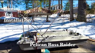 Pelican Bass Raider Gets a Bimini Top!