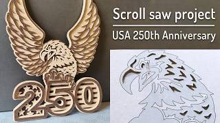 USA 250 Anniversary - Scroll Saw Project
