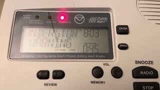 Severe Thunderstorm Warning EAS #742