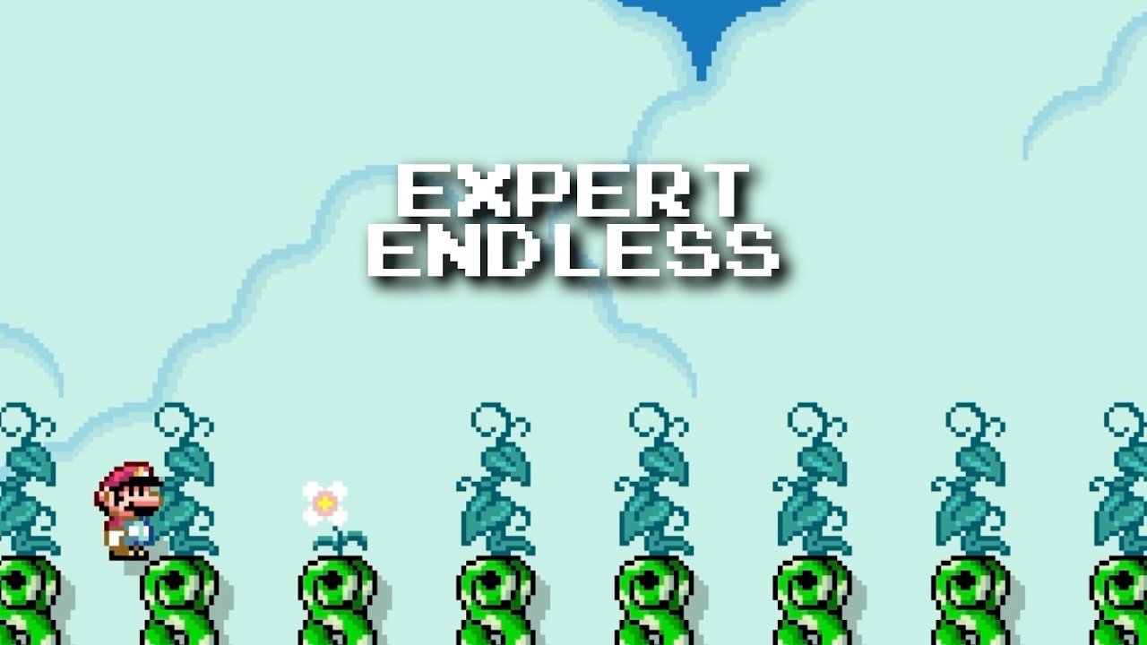 Expert Endless: Good Flower Bad Flower (Mario Maker 2, Switch 2)