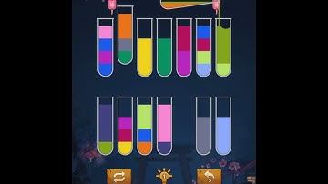 Water color sort puzzle level 895 solution ios android , sort water color puzzle level 895 solution