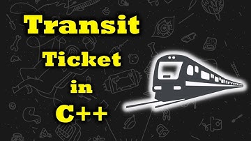 Transit Ticket in C++ | C++ Program | Dev-C++ |