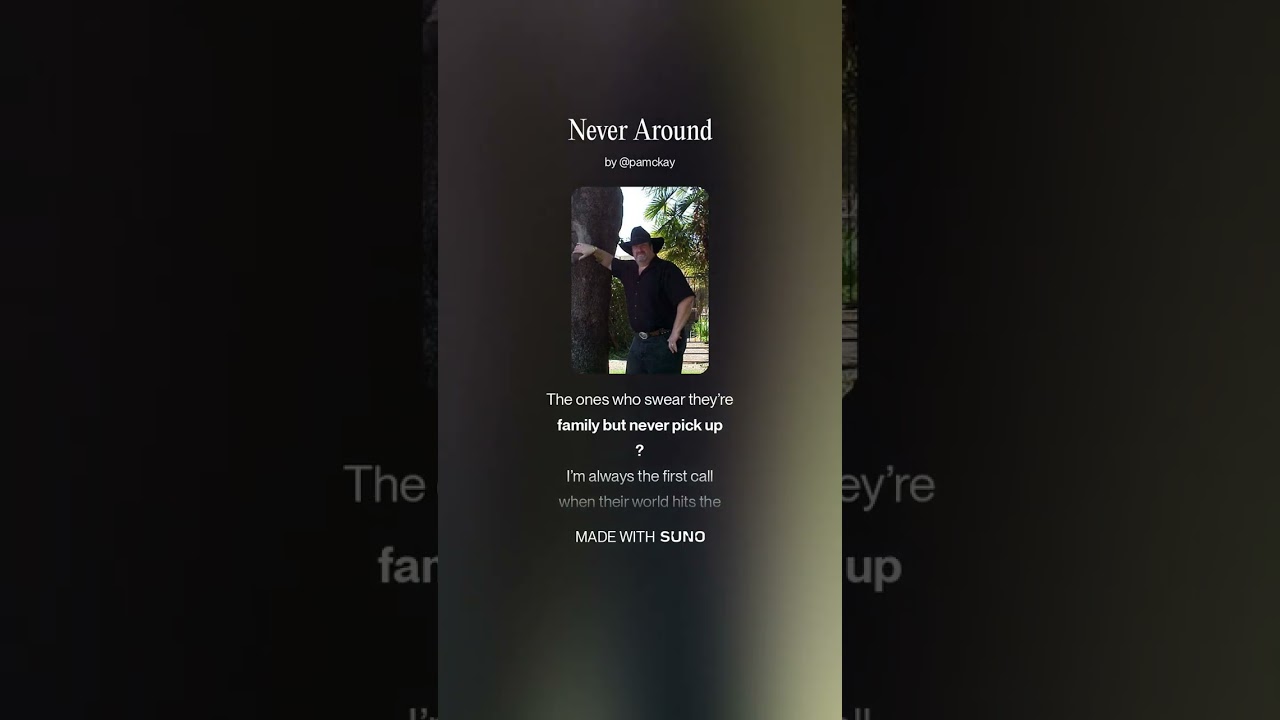 Never Around - Original AI Song