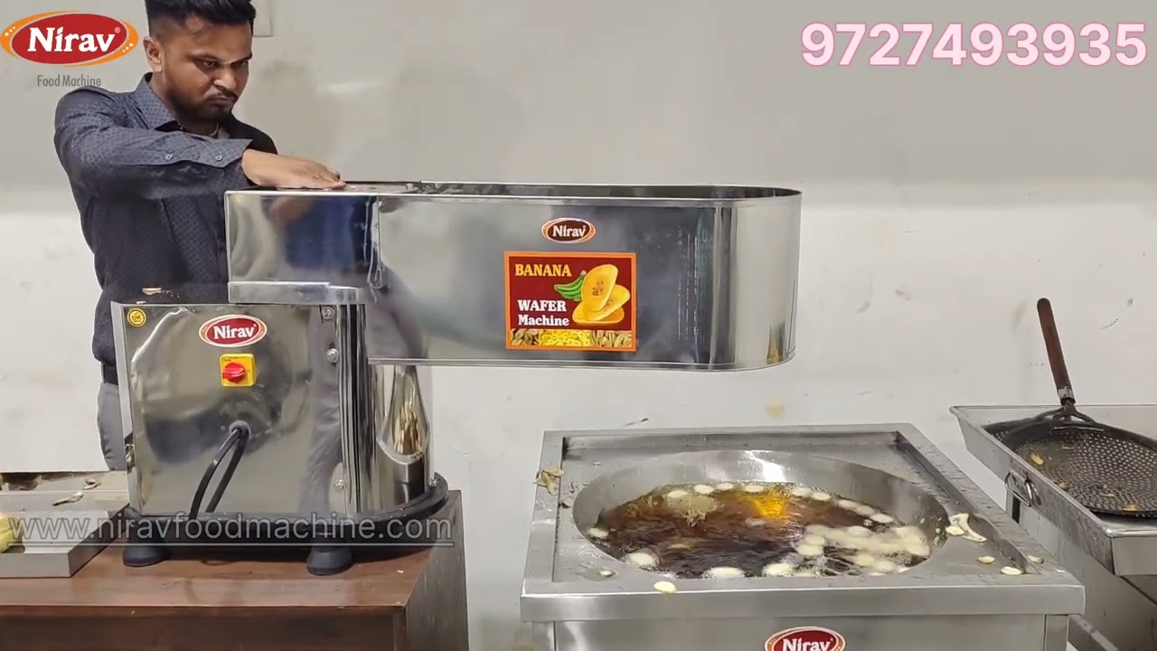 Banana Chips Machine / Potato Chips Machine / How To Make Banana Chips Using A Machine / Nirav chips