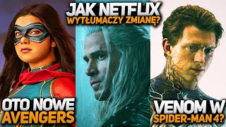 Nowy WIEDŹMIN! Serial NOVA i film X-men! Young Avengers i Venom w Spider-Man 4? (MCU, Ted Lasso)