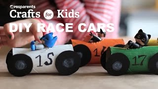 DIY Toilet Paper Roll Race Cars | Crafts for Kids | PBS KIDS for Parents screenshot 4
