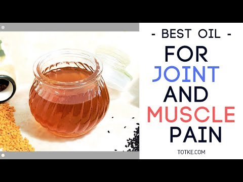 Best Oil for Joint and Muscle Pain Relief | Secret Remedy | Easy  Homemade remedy for Pain relief