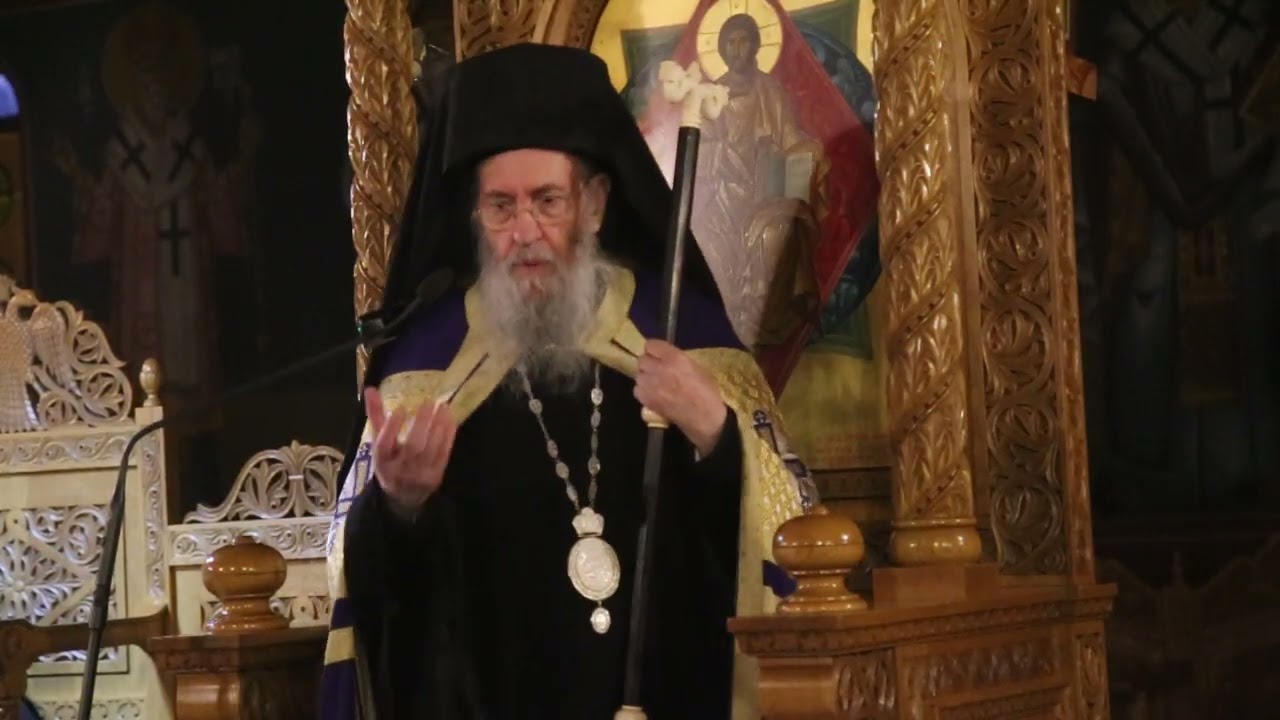 2026 02 23  Ναυπάκτου Ἱερόθεος: Ὁ θρηνητικός μονόλογος τοῦ Μεγάλου Κανόνα