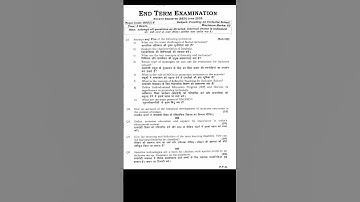 Inclusive Education 2025 Previous year question paper B. Ed GGSIPU