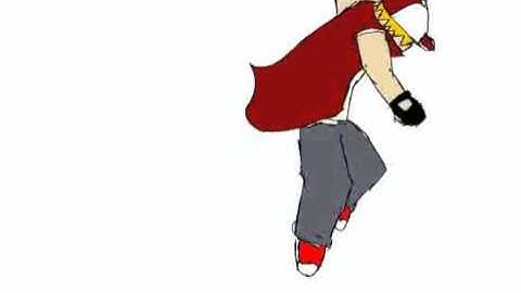 Terry Bogard test(Fullbody flash animation)