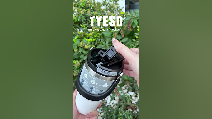 Tyeso #33 Vacuum Insulated Tumbler Water Bottle Portable