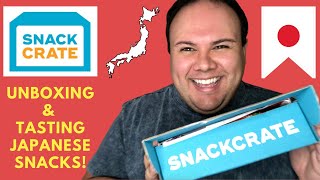 Unboxing and Trying Japanese Snacks SnackCrate Japan November 2020