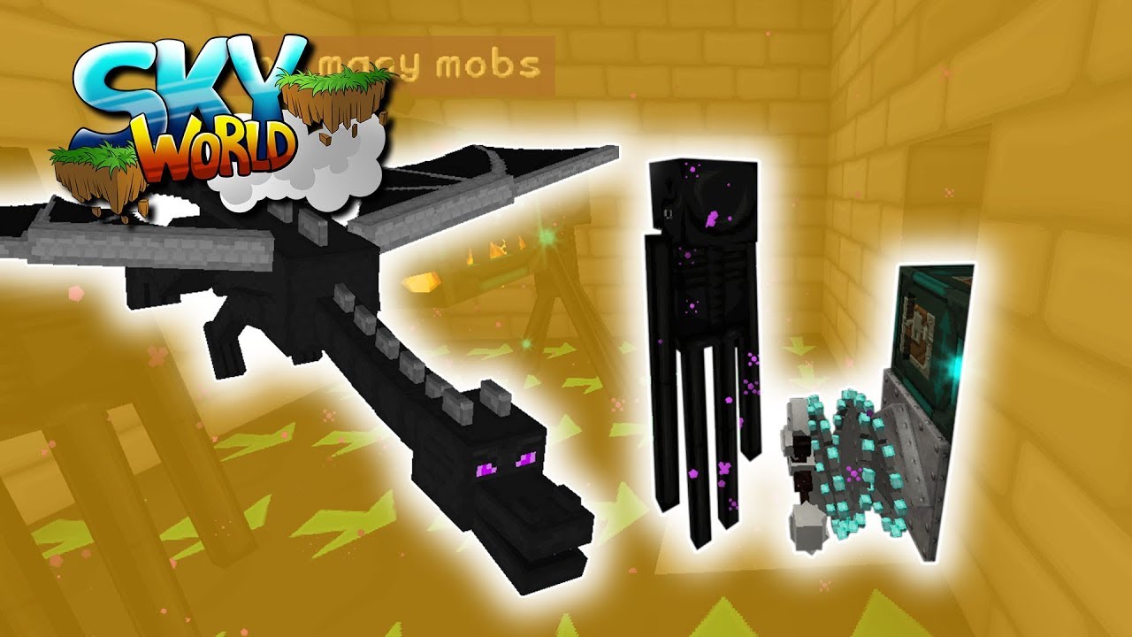 ENDE Geöffnet! + Automatische Dimlet Farm! - #41 - Minecraft Sky World ...