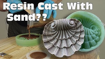 Resin Casting With Fillers: ArtKast + Sand
