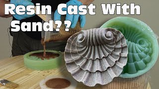 Resin Casting With Fillers: ArtKast + Sand