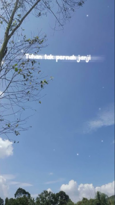 Tuhan tak pernah janji langit selalu biru_lirik lagu #shorts