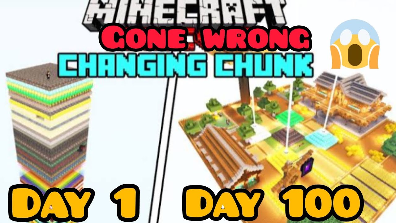 100 DAYS IN 100 LAYERS IN MINECRAFT GONE WRONG - YouTube