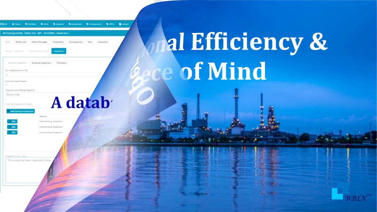 RBLX Risk Based Inspection (RBI) V. 1.0.2.30120 - YouTube