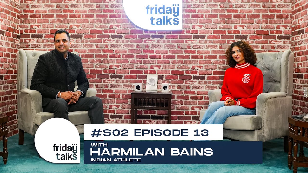 Friday Talks With Harmilan Bains | Indian Athlete | Nikhil Dwivedi | S02 EP13