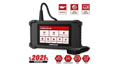 ThinkScan SR4 OBD2 Scanner, Diagnostic Coder Reader for Car ABS/SRS/Engine/Transmission System