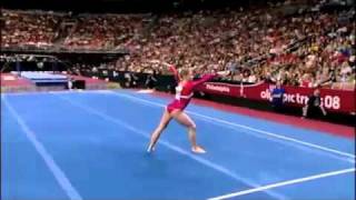 Shawn Johnson 2008 Floor D Score (2009 Code)