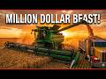 Massive Combine Harvester in Action! | Modern Agriculture Machines | Modern Agriculture Machines