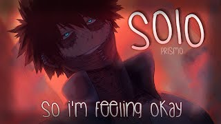 ◤Nightcore◢ ↬ Solo [lyrics]