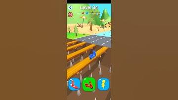 Shape-shifting level 34 - #shorts #gameplay #hypercasualgames #shapeshifting