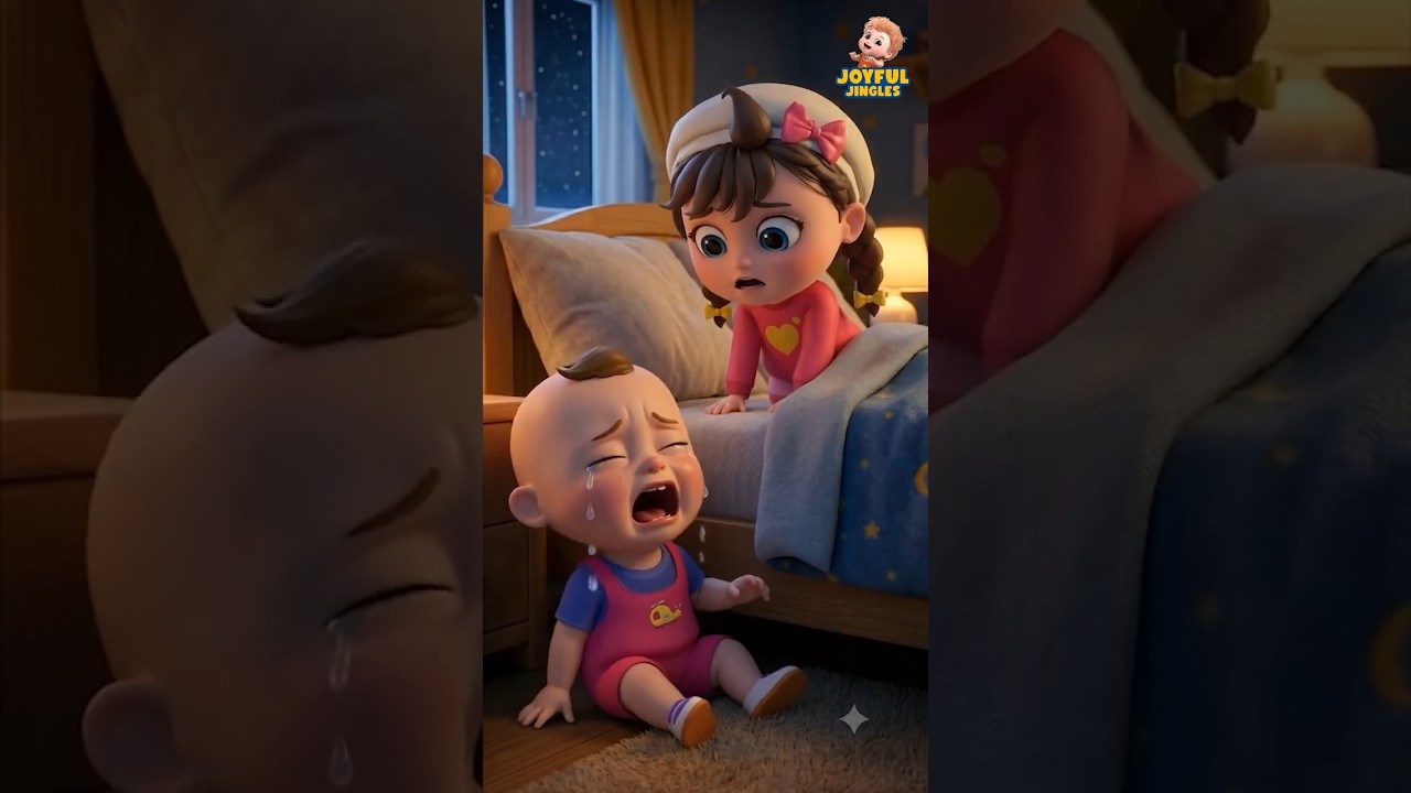 Kids Learn To Share Bed | Sharing Is Caring | Sharing Is Good | Baby Cartoon #shorts