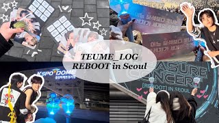 【TEUME_LOG】TREASURE REBOOT in Seoul🇰🇷 ￤オタ活￤TREASURE￤トゥメ活￤ソウルコン￤韓国￤渡韓