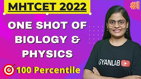MHTCET 2022 | Complete These Chapter First | Gyanlab | Anjali Patel |
