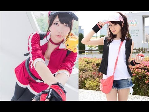 セレナやヒカリ 超可愛いポケモントレーナーコスプレ Youtube