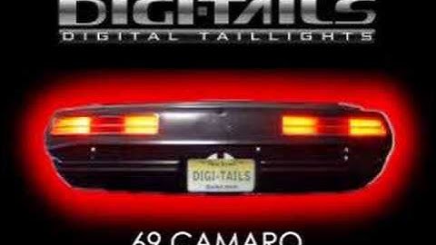 Digi-Tails 1969 Chevy Camaro Sequential LED Tail Lights