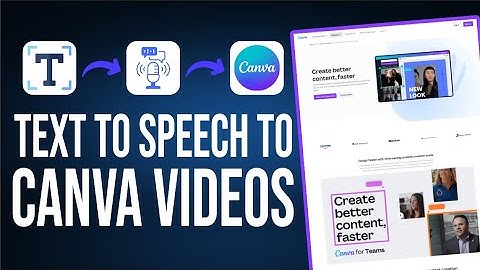 How To Add Text To Speech To Canva Videos | How To Use Canva Text To Speech (Step-by-Step)