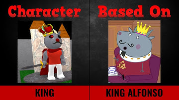 Piggy Custom Skins vs Peppa Pig Characters UPDATED!