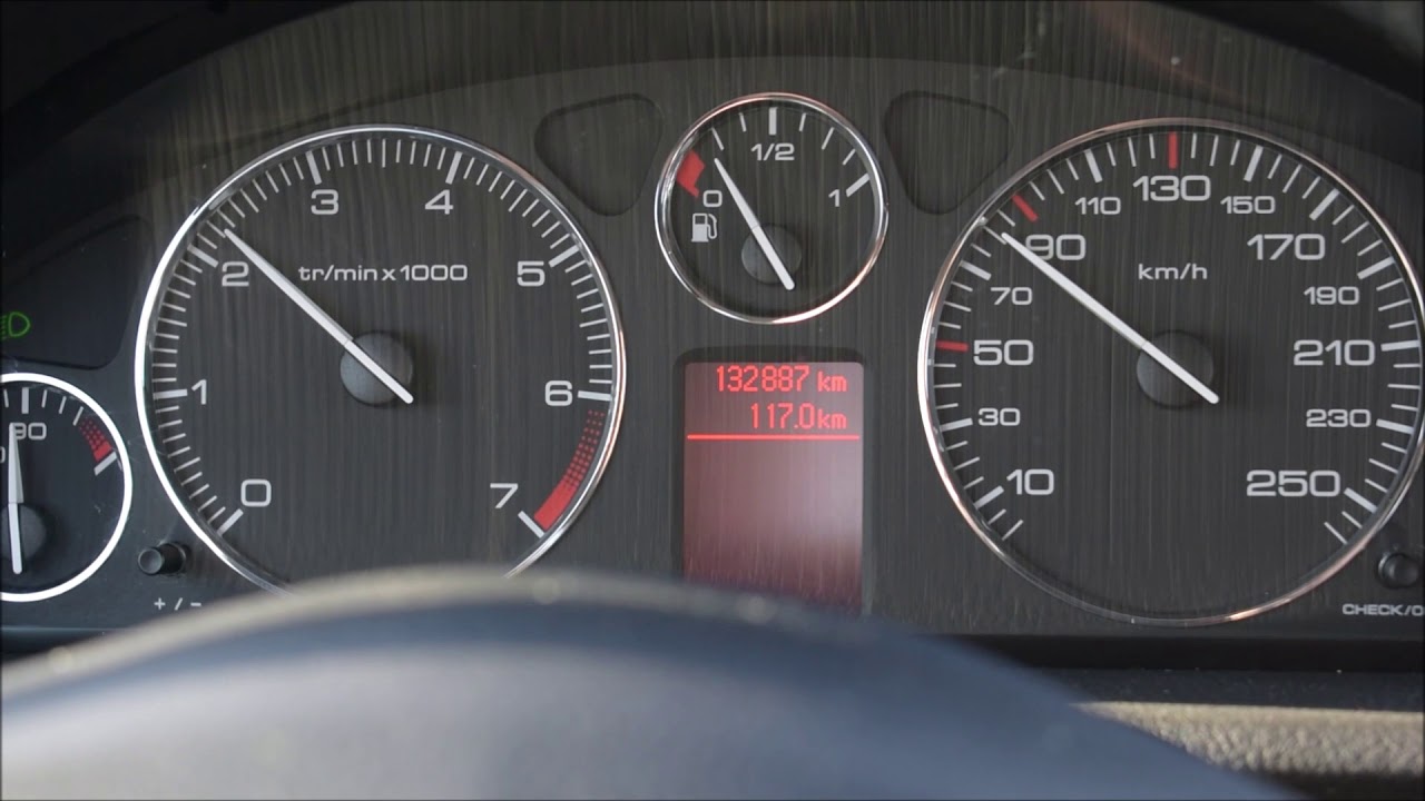 Spalanie w PEUGEOT 407 2.0 140KM 2008r YouTube