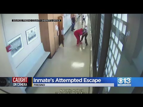 Inmate Tries To Run Away From Fresno County Courthouse