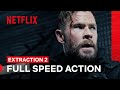 Chris hemsworth fights baddies on a moving train  extraction 2  netflix philippines