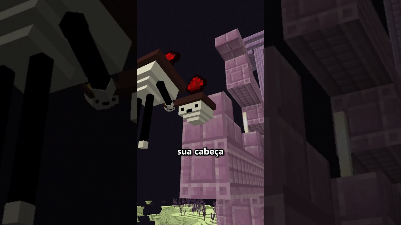 o barco do fim que se move de verdade minecraft