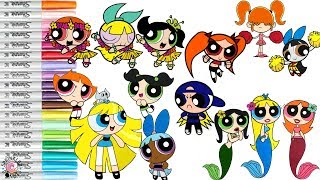 Powerpuff Girls Color Swap Compilation Ppg Rrb Powerpunk Girls Bliss Sprinkled Donuts