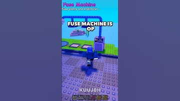 FUSE MACHINE IS SO OP IN PLANTS VS BRAINROT